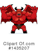 Demon Clipart #1435207 by Cory Thoman