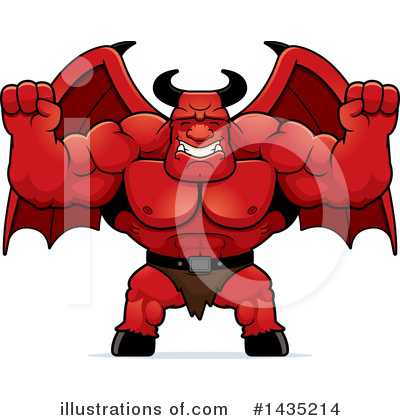 Royalty-Free (RF) Demon Clipart Illustration by Cory Thoman - Stock Sample #1435214