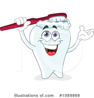 Brushing Teeth Clipart #1089866 by yayayoyo