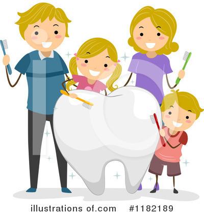 Brushing Teeth Clipart #1182189 by BNP Design Studio