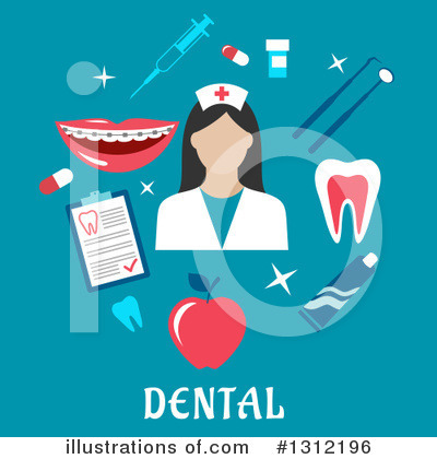 Dentist Clipart #1312196 by Vector Tradition SM