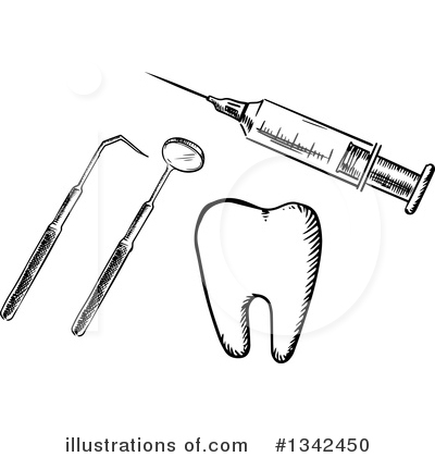 Royalty-Free (RF) Dental Clipart Illustration by Vector Tradition SM - Stock Sample #1342450