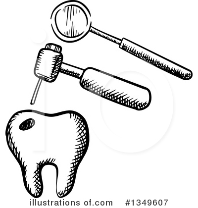Royalty-Free (RF) Dental Clipart Illustration by Vector Tradition SM - Stock Sample #1349607