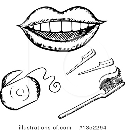 Royalty-Free (RF) Dental Clipart Illustration by Vector Tradition SM - Stock Sample #1352294