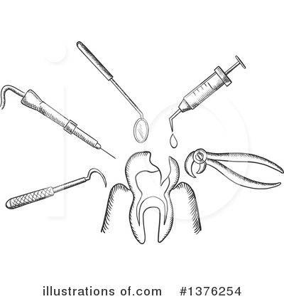 Royalty-Free (RF) Dental Clipart Illustration by Vector Tradition SM - Stock Sample #1376254
