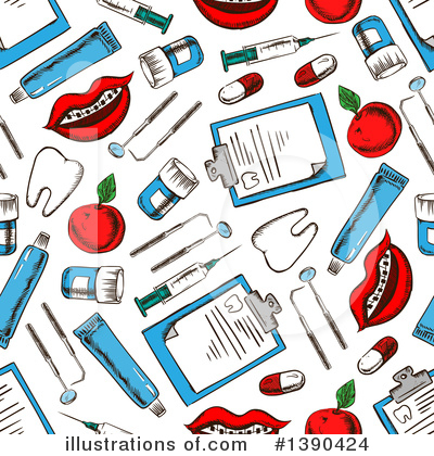 Toothpaste Clipart #1390424 by Vector Tradition SM