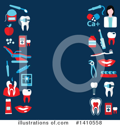 Dentist Clipart #1410558 by Vector Tradition SM