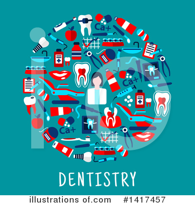 Royalty-Free (RF) Dental Clipart Illustration by Vector Tradition SM - Stock Sample #1417457