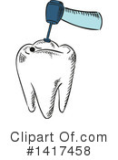 Dental Clipart #1417458 by Vector Tradition SM