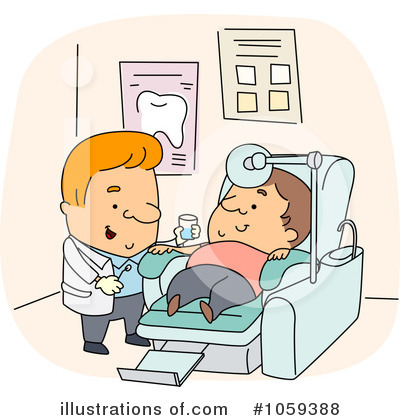 Royalty-Free (RF) Dentist Clipart Illustration by BNP Design Studio - Stock Sample #1059388