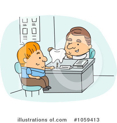 Royalty-Free (RF) Dentist Clipart Illustration by BNP Design Studio - Stock Sample #1059413