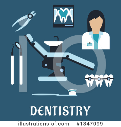 Dentist Clipart #1347099 by Vector Tradition SM