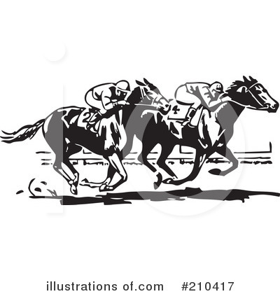 Royalty-Free (RF) Derby Clipart Illustration by BestVector - Stock Sample #210417