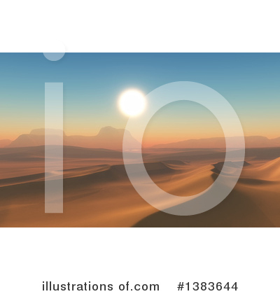 Royalty-Free (RF) Desert Clipart Illustration by KJ Pargeter - Stock Sample #1383644