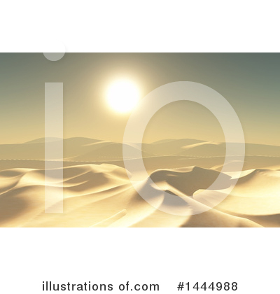 Royalty-Free (RF) Desert Clipart Illustration by KJ Pargeter - Stock Sample #1444988