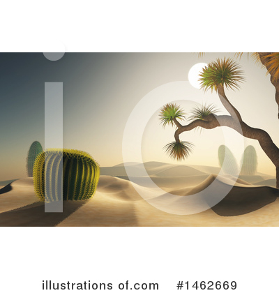 Royalty-Free (RF) Desert Clipart Illustration by KJ Pargeter - Stock Sample #1462669