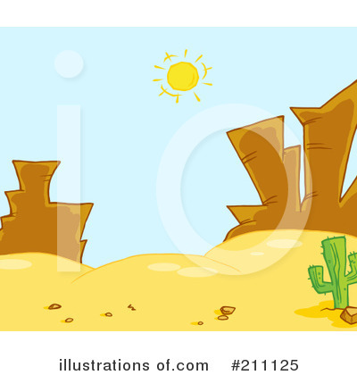 Desert Clipart #211125 by Hit Toon