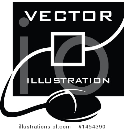 Monitor Clipart #1454390 by Vector Tradition SM