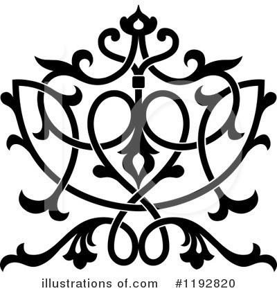 Flourishes Clipart #1192820 by Vector Tradition SM