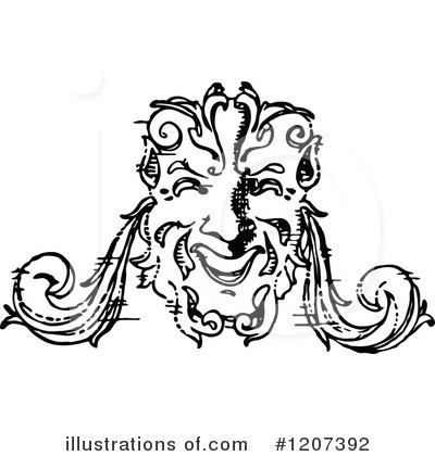 Royalty-Free (RF) Design Element Clipart Illustration by Prawny Vintage - Stock Sample #1207392