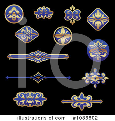 Royalty-Free (RF) Design Elements Clipart Illustration by Vector Tradition SM - Stock Sample #1086802