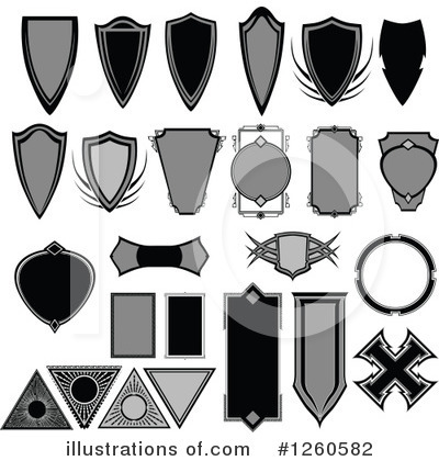 Royalty-Free (RF) Design Elements Clipart Illustration by Chromaco - Stock Sample #1260582