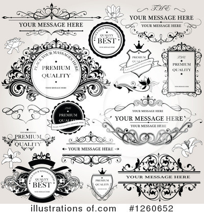 Royalty-Free (RF) Design Elements Clipart Illustration by OnFocusMedia - Stock Sample #1260652