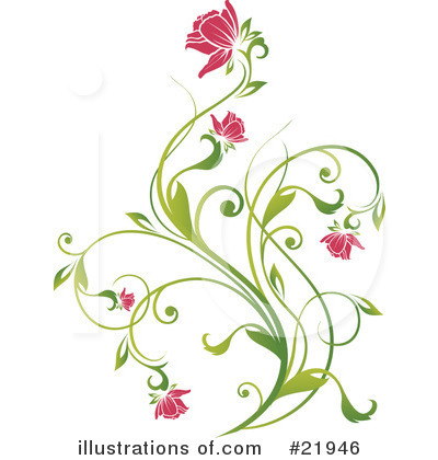 Flowers Clipart #21946 by OnFocusMedia