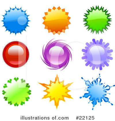 Royalty-Free (RF) Design Elements Clipart Illustration by Tonis Pan - Stock Sample #22125