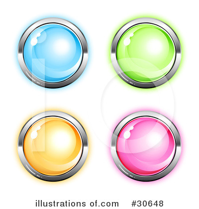 Buttons Clipart #30648 by beboy