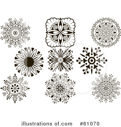 Royalty-Free (RF) Design Elements Clipart Illustration by pauloribau - Stock Sample #61070