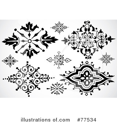 Royalty-Free (RF) Design Elements Clipart Illustration by BestVector - Stock Sample #77534
