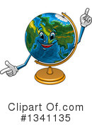 Desk Globe Clipart #1341135 by Vector Tradition SM