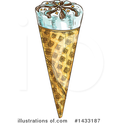 Royalty-Free (RF) Dessert Clipart Illustration by Vector Tradition SM - Stock Sample #1433187
