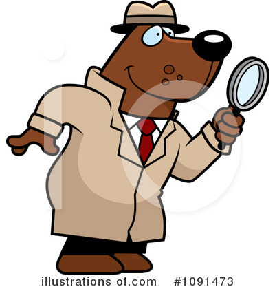 Detective Clipart #1091473 by Cory Thoman