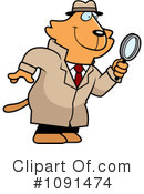 Detective Clipart #1091474 by Cory Thoman