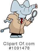 Detective Clipart #1091478 by Cory Thoman