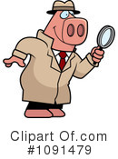 Detective Clipart #1091479 by Cory Thoman