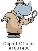 Detective Clipart #1091480 by Cory Thoman