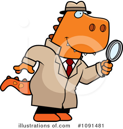 Royalty-Free (RF) Detective Clipart Illustration by Cory Thoman - Stock Sample #1091481