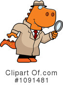 Detective Clipart #1091481 by Cory Thoman