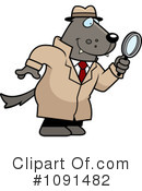 Detective Clipart #1091482 by Cory Thoman
