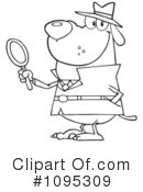 Detective Clipart #1095309 by Hit Toon