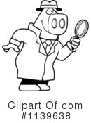 Detective Clipart #1139638 by Cory Thoman