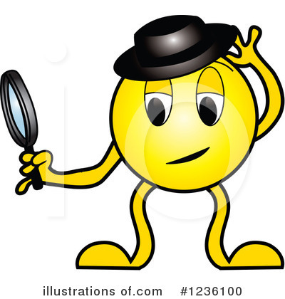 Royalty-Free (RF) Detective Clipart Illustration by Pams Clipart - Stock Sample #1236100