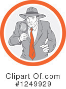 Detective Clipart #1249929 by patrimonio