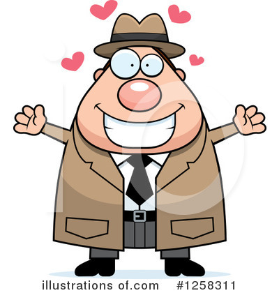 Detective Clipart #1258311 by Cory Thoman