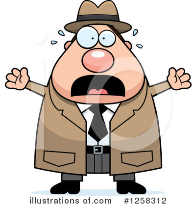 Royalty-Free (RF) Detective Clipart Illustration by Cory Thoman - Stock Sample #1258312