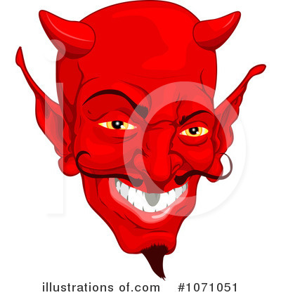 Royalty-Free (RF) Devil Clipart Illustration by AtStockIllustration - Stock Sample #1071051