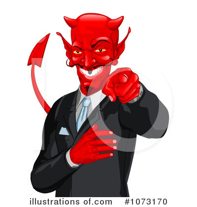Royalty-Free (RF) Devil Clipart Illustration by AtStockIllustration - Stock Sample #1073170